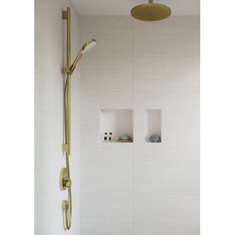 Hansgrohe Unica S Puro - glijstang 90cm - met isiflex B - doucheslang - 160cm - glans goud SW358899
