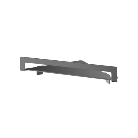 Hotbath Archie Design Douchekorf - hoekmodel - PVD - geborsteld gunmetal (antraciet) SW799015