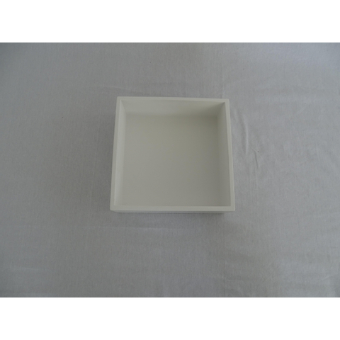 Crosstone Arqua opbouwnis 30x30x10cm solid surface wit mat SW644614