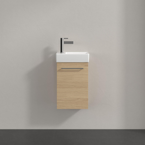 Villeroy & Boch Avento wastafelonderbouwkast - 1 deur - 34x51.4x20.2cm rechts - Arizona Oak (hout) SW448538
