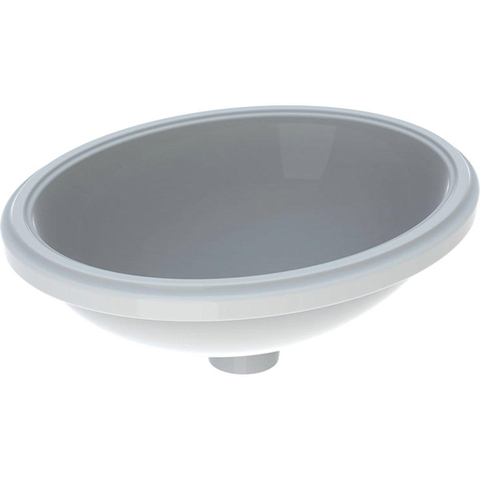 Geberit VARIFORM onderbouwwastafel - 48x42cm - zonder kraangat - zonder overloop - wit SW422005
