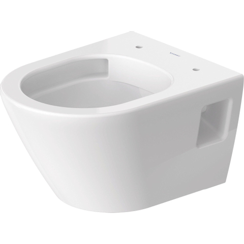 Duravit D-neo Wandcloset - diepspoel - rimless - 37x48x40cm - glans wit SW640515