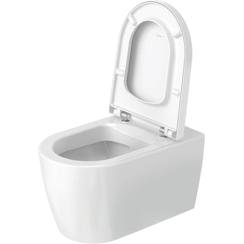 Duravit ME by Starck WC suspendu – profondeur 57 cm – fixation invisible Durafix – blanc satiné SW297061