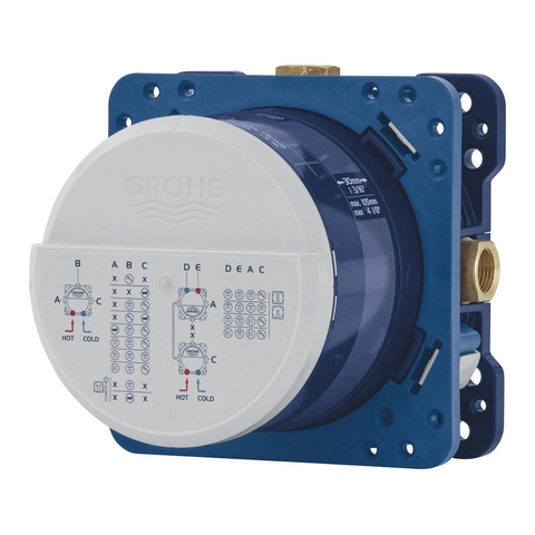Grohe Rapido SmartBox Inbouwbox - universeel - 1/2 inch SW105953