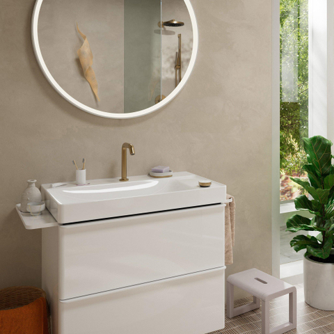 Hansgrohe Tecturis s 2-gats wastafelkraan - 150 - coolstart - met waste - geborsteld brons SW918743
