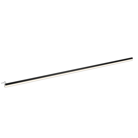 INK LED line Barre d'éclairage - 140x2.5x1cm - LED couleur changeante - dimmable - IP44 - 4200K - pour miroir ou armoire de toilette - noir mat SW699432