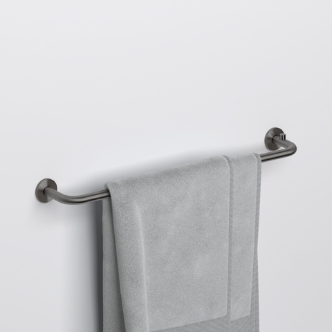 Clou Kaldur handdoekrek 45 cm gunmetal geborsteld PVD SW917322