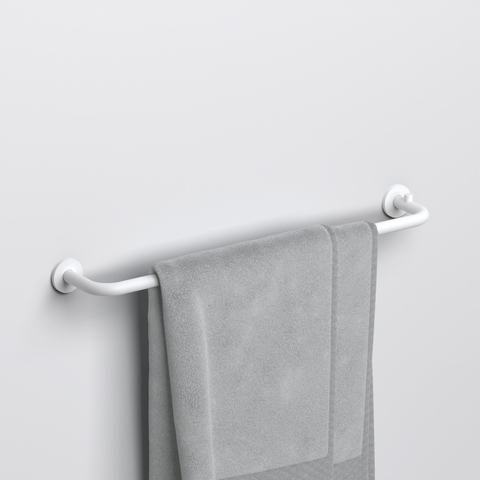 Clou Kaldur porte-serviettes 45 cm blanc mat SW917330
