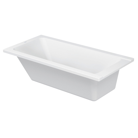 Duravit D-code Bad acryl rechthoekig - 150x75x40cm - glans wit 0297510