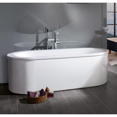 Villeroy & Boch badkussen - 24x15x5cm - mat antraciet GA65785