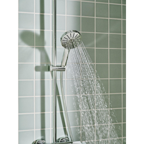 GROHE Vitalio Joy+ doucheset - 28cm - rond - thermostatisch - SmartControl - chroom SW1590098