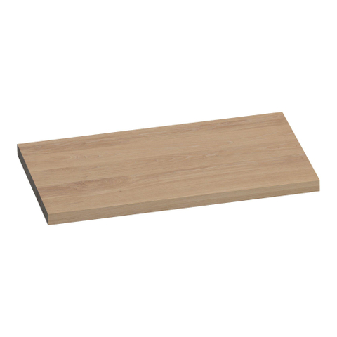 BRAUER Ocean Medium plan de toilette - 80x46x4cm - chêne à lamelles naturel SW371937