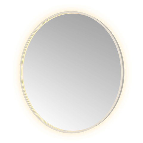 Hotbath &MORE Spiegel Round - diameter 100cm - direct en indirect LED - spiegelverwarming - dimbaar - met afstandsbediening - geborsteld RVS 316 SW1245849