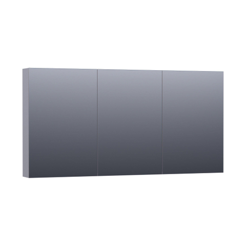 BRAUER Impress Deluxe spiegelkast – 139x70x15 cm – directe LED – Grijs mat SW371725