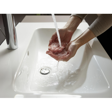 Hansgrohe Talis e 1 greeps wastafelkraan - 110 z afv - hoogglans chroom SW28985