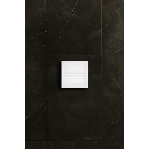Hotbath &MORE Inbouw toiletrolhouder - 16x16x13cm - mat wit SW1245659