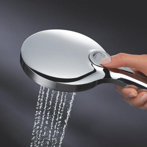 Grohe Rainshower SmartActive ensemble de douche pluie apparent – thermostatique – douche de tête Ø 31 cm – douchette 3 jets – chrome SW472306