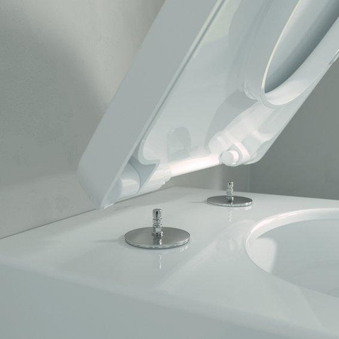 Villeroy & Boch Subway 3.0 pack wandcloset set twist flush - met zitting - glans wit SW1387448