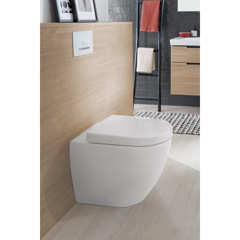 Villeroy & Boch Subway 2.0 abattant de WC - déclipsable - blanc 0124070