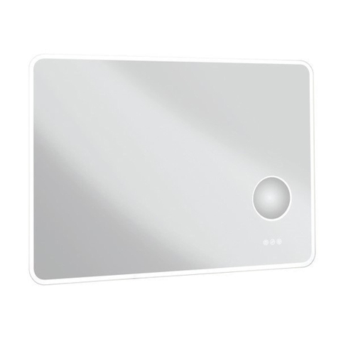 Crosswater Mirror Svelte - 100x70cm - LED verlichting rondom - vergrootspiegel - spiegel (zilver) SW876307