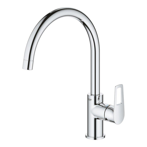 GROHE BauLoop Mitigeur de cuisine - haut - bec pivotant - chrome SW225319