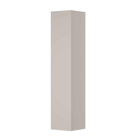 Meuble de colonne 1 porte sans poignées bois de chêne massif SW352214