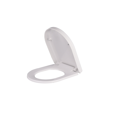 Saniclass Omnus Abattant de WC - déclipsage rapide & fermeture douce - parfaitement adapté à Villeroy & Boch Omnia Architectura - blanc SW1408474