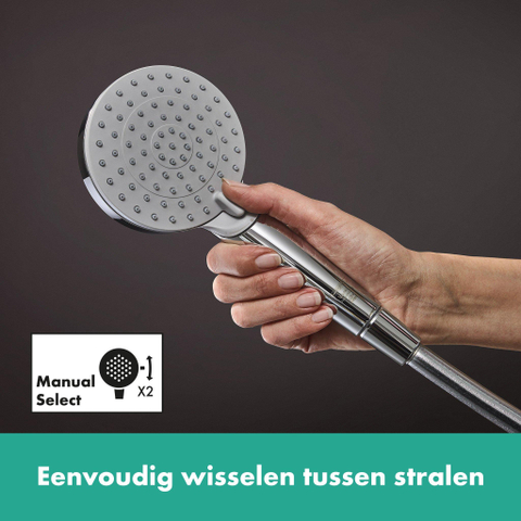 Hansgrohe Vernis Blend Handdouche vario - ecosmart - hoogglans chroom SW647124
