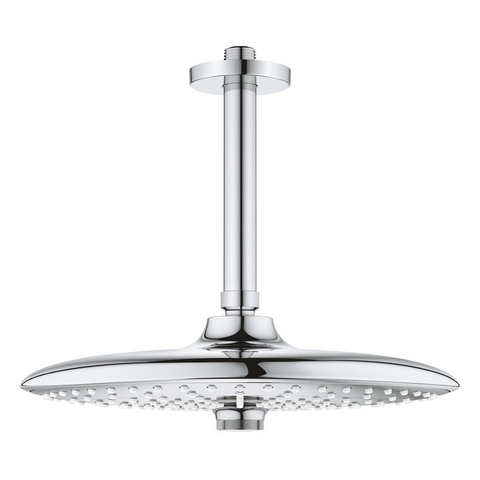GROHE Euphoria 260 Hoofddouche - 26cm - 3 straalsoorten - plafondarm 14.2cm - chroom SW108071