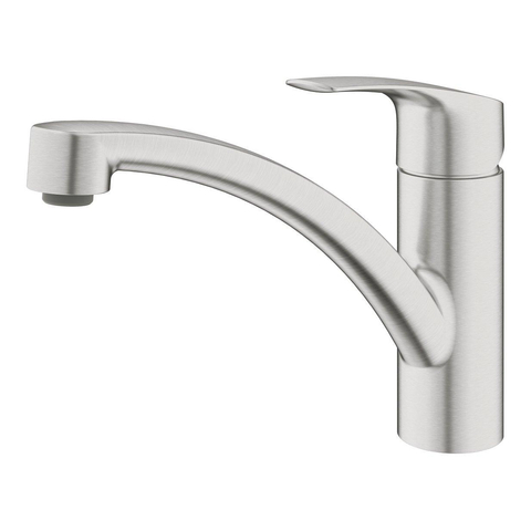Grohe Eurosmart Keukenkraan - draaibare uitloop - Brushed Supersteel (RVS) SW536454