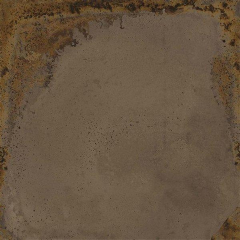 ÉCHANTILLON Ceralto Metalux Carrelage de sol et de mur 20x20cm 8.5mm R10 grès cérame Oxide Bronze SW911887