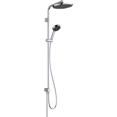 Hansgrohe Activera S - showerpipe - 240 - 1jet - ecosmart - hoogglans chroom SW1387871