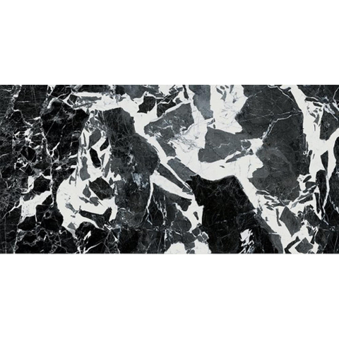 Ceralto Marvella Marble Vloertegel - 60X120 - 6.5mm - mat - zwart SW1578870
