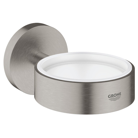 Grohe Essentials Wandhouder - voor zeepdispenser/glas - Supersteel (RVS) SW97630