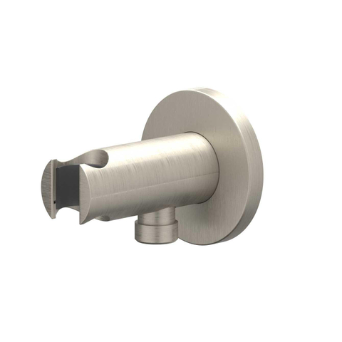 IVY Bond Ensemble de douche de pluie - encastré - symmetry - inverseur d’arrêt 2 voies - bras mural 40cm - douche de tête slim 30cm - support avec sortie - flexible de douche 150cm - pommeau de douche 3 jets - Nickel brossé PVD SW1033618
