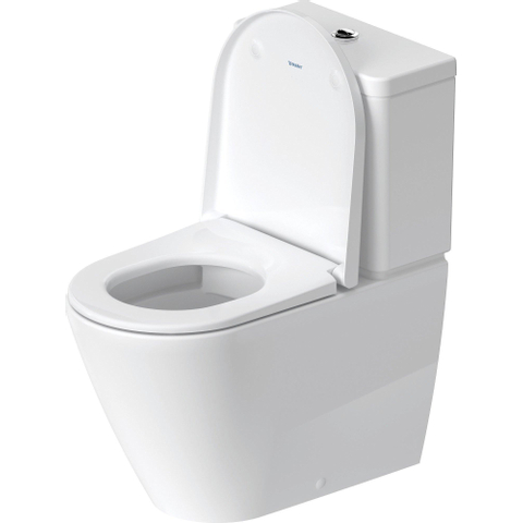 Duravit D-Neo toilette sur pied 37x65x40cm sans réservoir blanc brillant SW640485