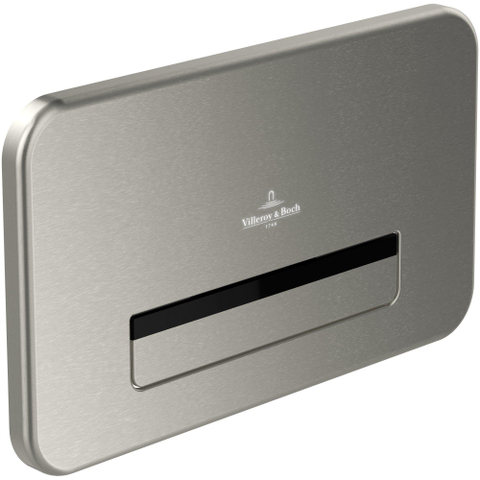 Villeroy & Boch Viconnect bedieningsplaat - 269x161mm infrarood - stainless steel (mat rvs) SW644068