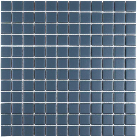 The Mosaic Factory Patterns mozaïektegel - 30x30cm - 6mm - vierkant - R11 - mat navy blue (blauw) SW1604198