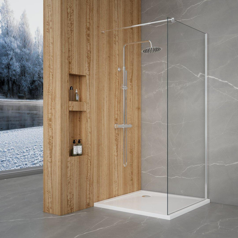 ZEZA Selva Receveur de douche - 100x100x4cm - carré - Acrylique - brillant blanc SW999951