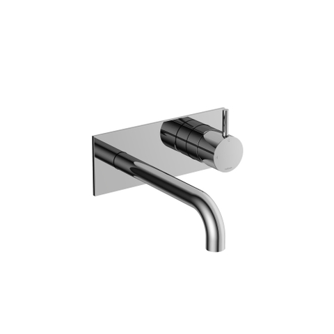 Hotbath Cobber Afbouwdeel - voor wastafelkraan - 18cm uitloop - hoogglans chroom SW1117797