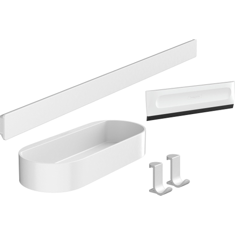 Hansgrohe wallstoris ensemble de toilette blanc mat SW651635