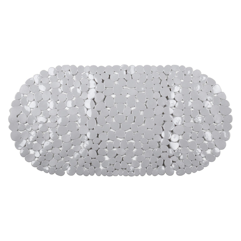 Differnz Lapis Anti-dérapant tapis de bain 70x35cm Gris SW471192