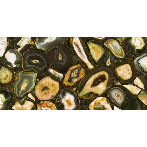 Ceralto Vespera Slate Carrelage de sol - 60x120cm - 6.0mm - rectifié - Juniper gold SW1446186
