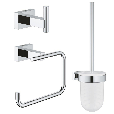 GROHE Essentials Cube accessoireset 3 in 1 chroom 0438177
