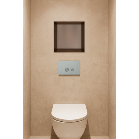 Hotbath &MORE Inbouwbox of inbouwnis - 30x30x10 - frameless - tuscan bronze (brons) SW1246576