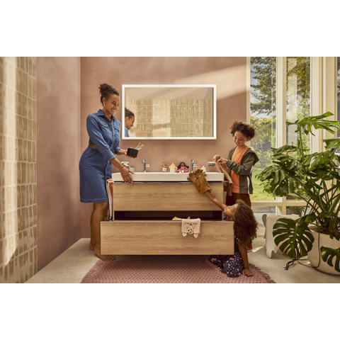 Hansgrohe Tecturis s Eengreeps wastafelkraan - 110 Fine - coolstart - zonder waste - hoogglans chroom SW918804