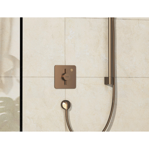 Hansgrohe DuoTurn Q Inbouwkraan - voor 1 functie - geborsteld brons SW918574