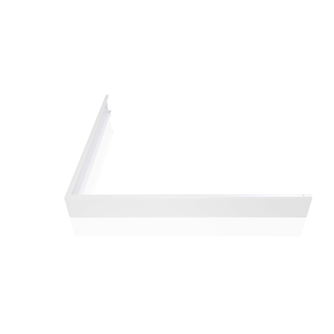 Huppe Purano Plinthe pour receveur de douche 120x80cm rectangulaire blanc 0983182