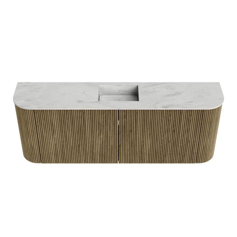 Mondiaz JOYA-DLUX 113.2cm toiletmeubel - ronding links en rechts kleur Dusk - Wastafel FAYE positie Midden Zonder kraangat kleur Opalo. SW1423344