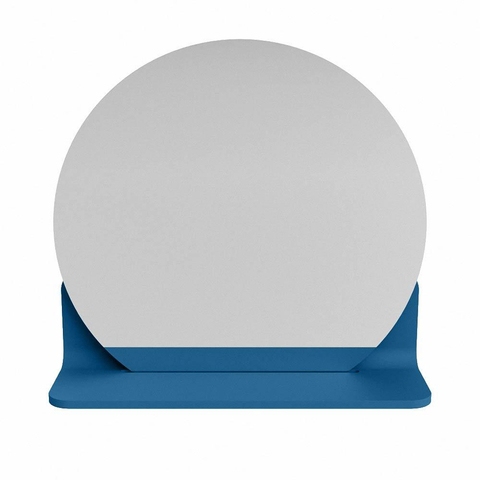 Mondiaz SPOT miroir – Ø 40 cm – avec tablette – Jeans (bleu) SW1235542